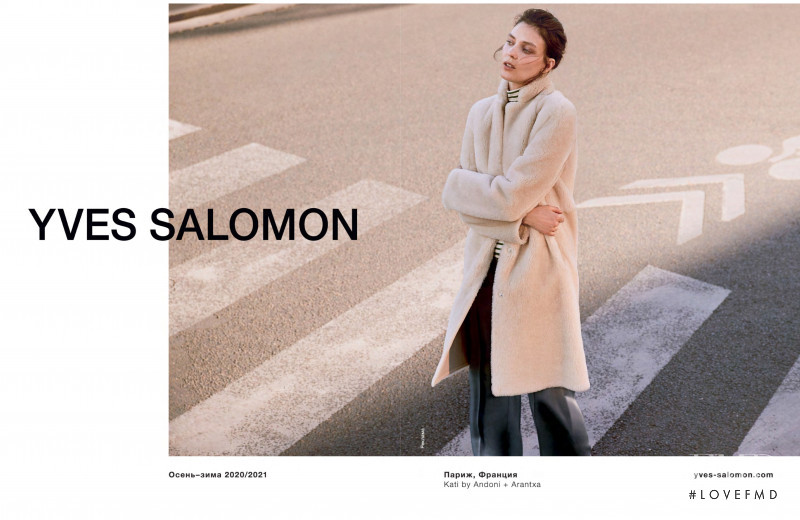 Yves Salomon advertisement for Autumn/Winter 2020