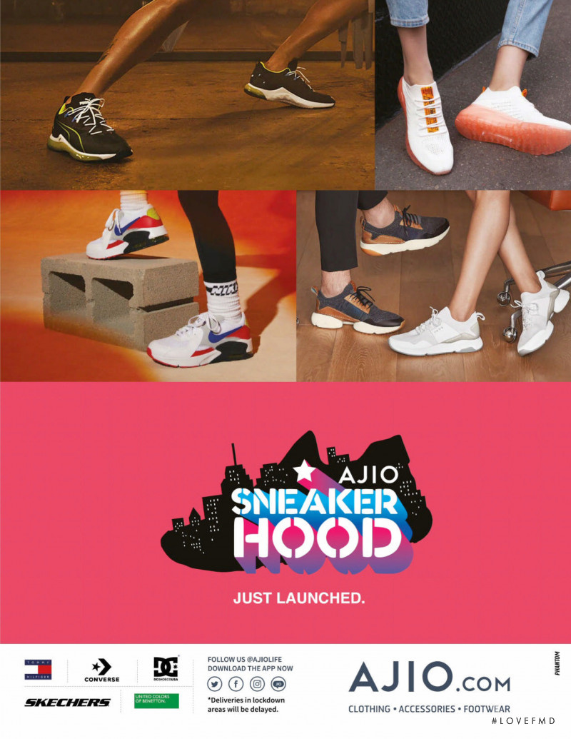Ajio advertisement for Autumn/Winter 2020