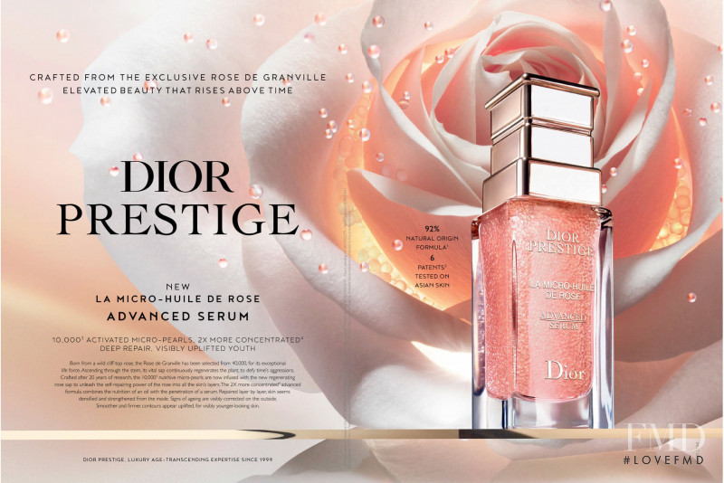 Dior Beauty advertisement for Autumn/Winter 2020