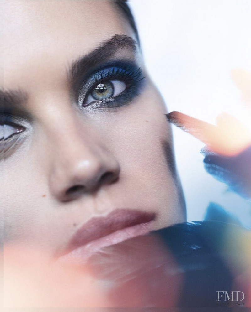 Sara Sampaio featured in  the Armani Beauty advertisement for Autumn/Winter 2020