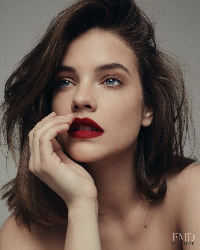Barbara Palvin featured in  the Armani Beauty advertisement for Autumn/Winter 2020