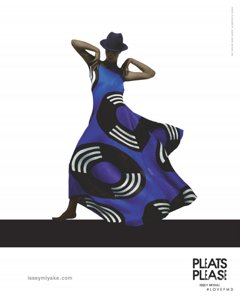 Pleats Please Issey Miyake advertisement for Autumn/Winter 2020