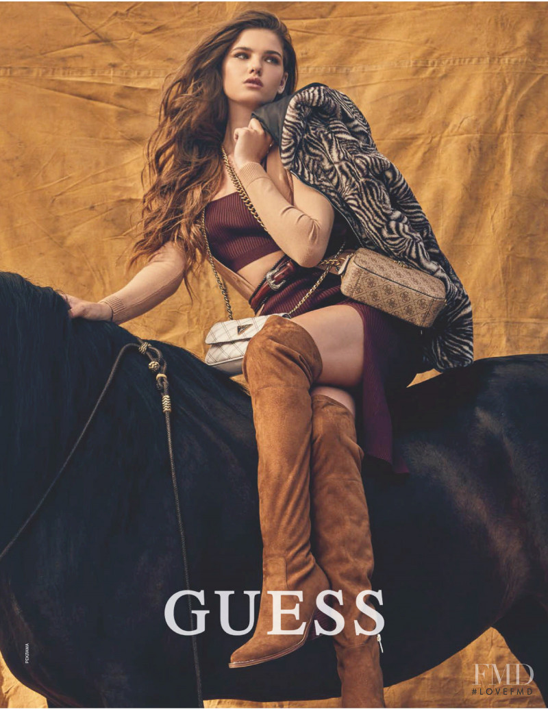 Guess advertisement for Autumn/Winter 2020