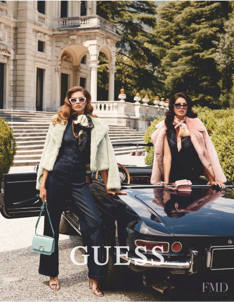 Guess advertisement for Autumn/Winter 2020