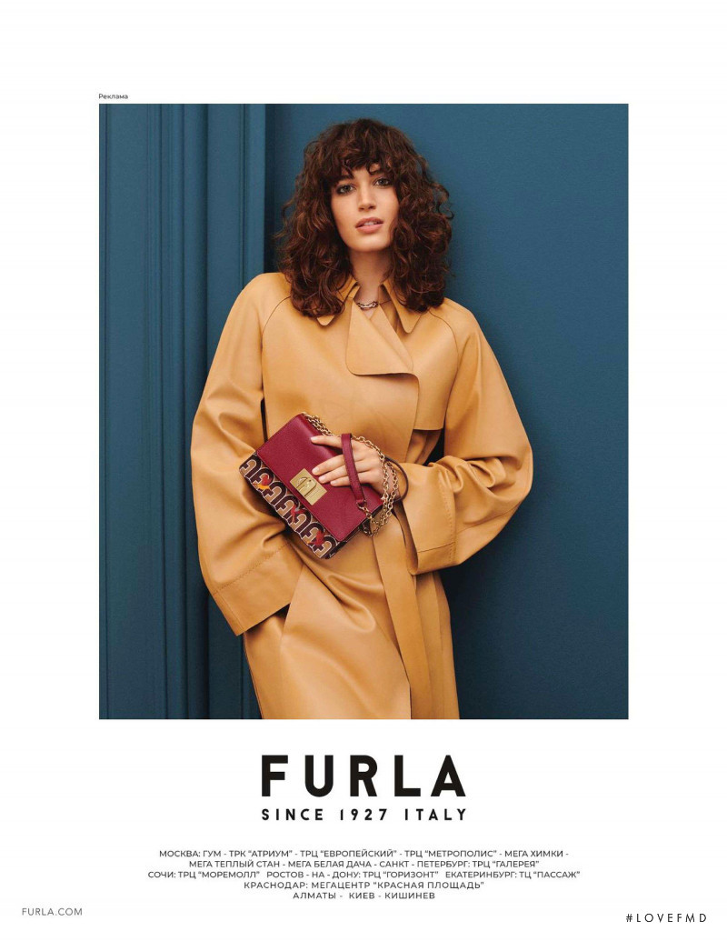 Furla advertisement for Autumn/Winter 2020