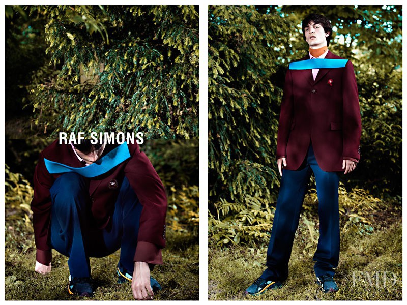 Raf Simons advertisement for Spring/Summer 2014