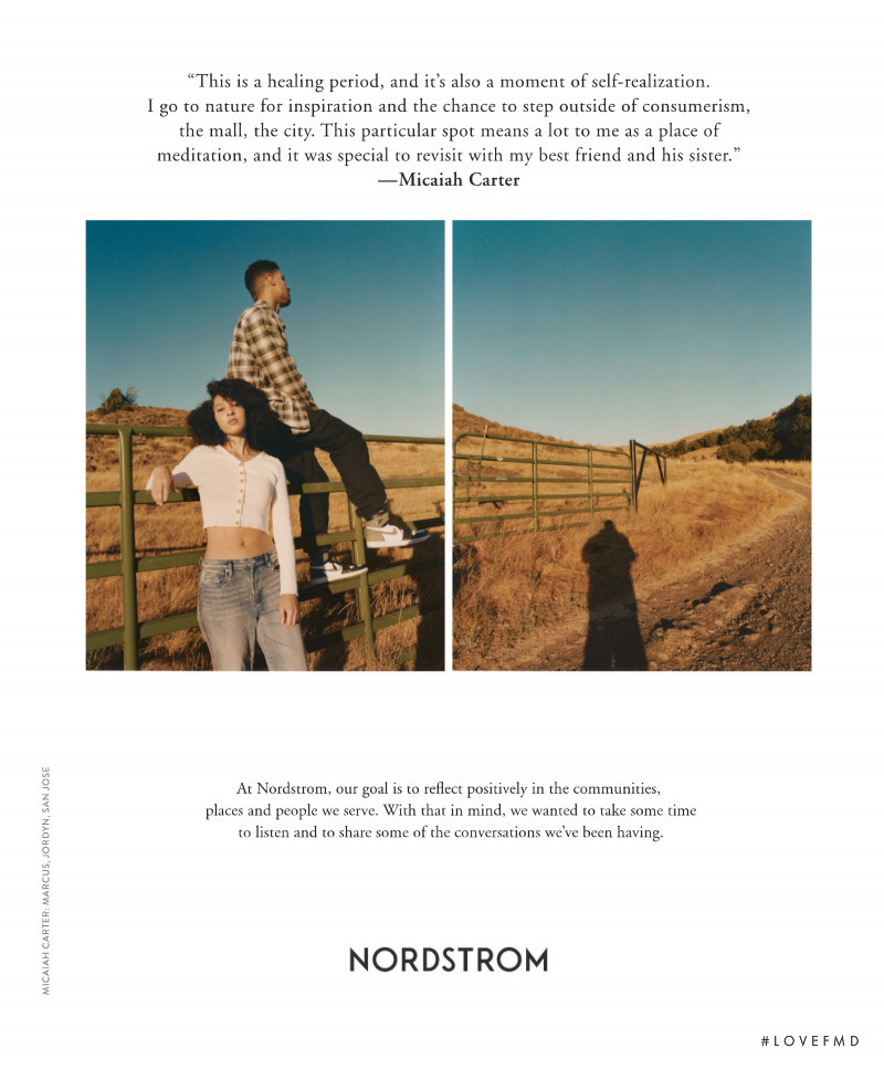 Nordstrom advertisement for Autumn/Winter 2020