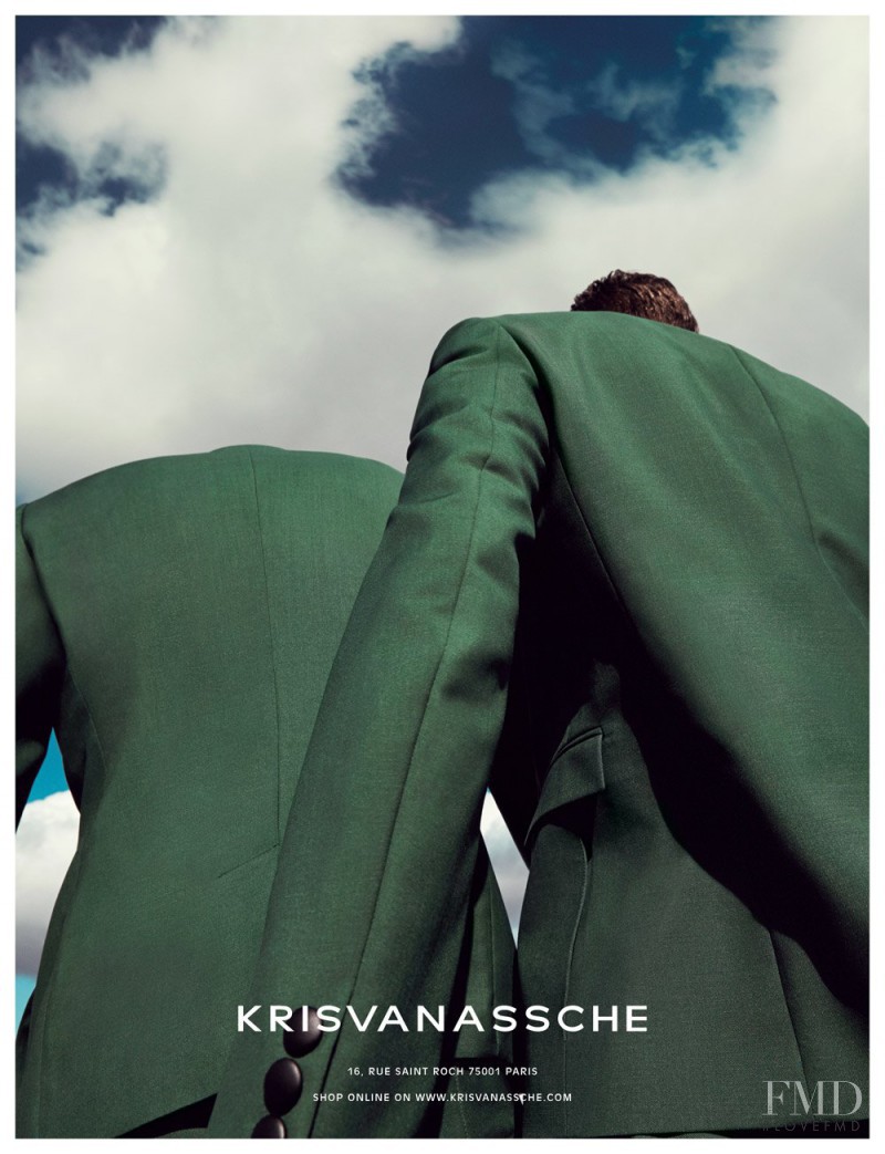 Kris Van Assche advertisement for Spring/Summer 2014