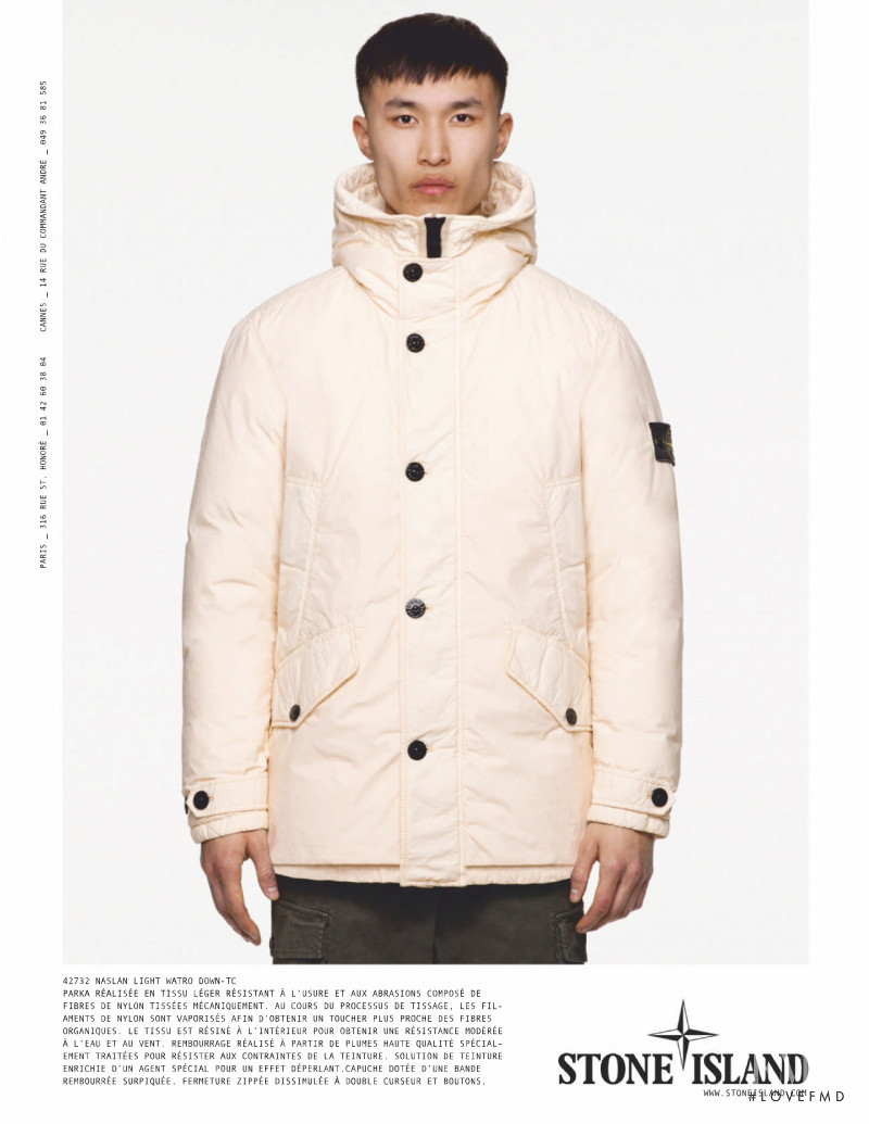 Stone Island advertisement for Autumn/Winter 2020