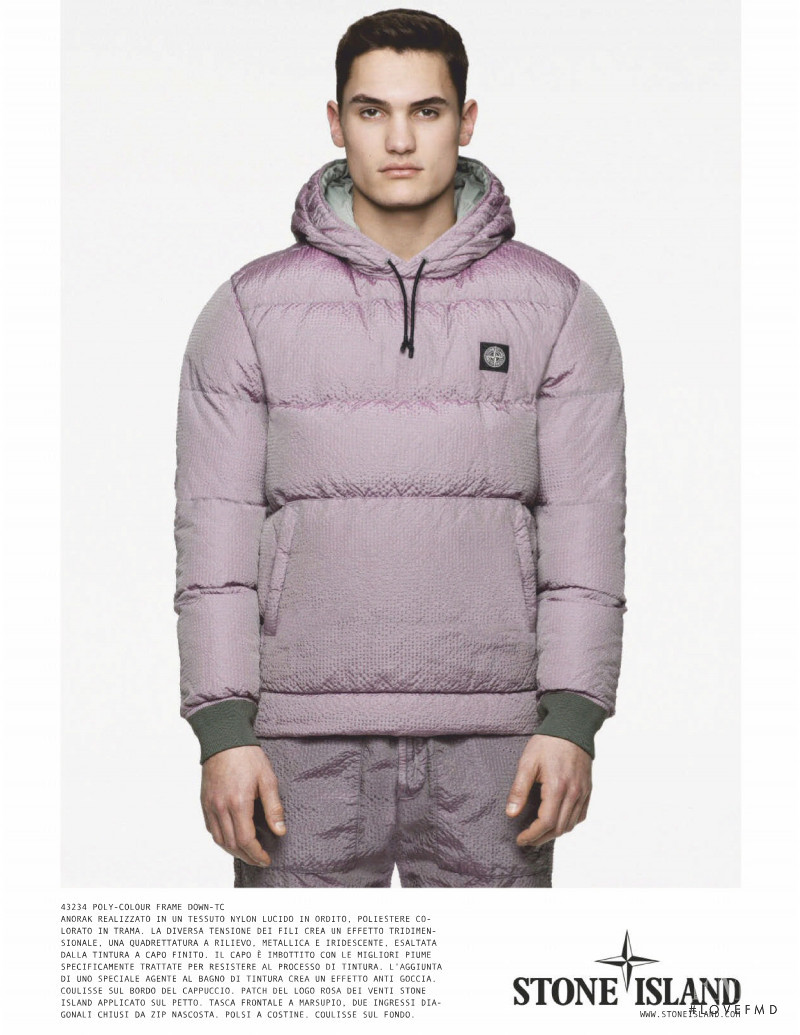 Stone Island advertisement for Autumn/Winter 2020