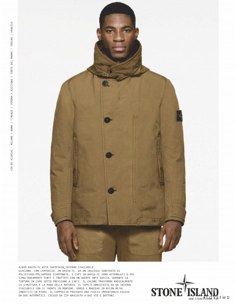 Stone Island advertisement for Autumn/Winter 2020