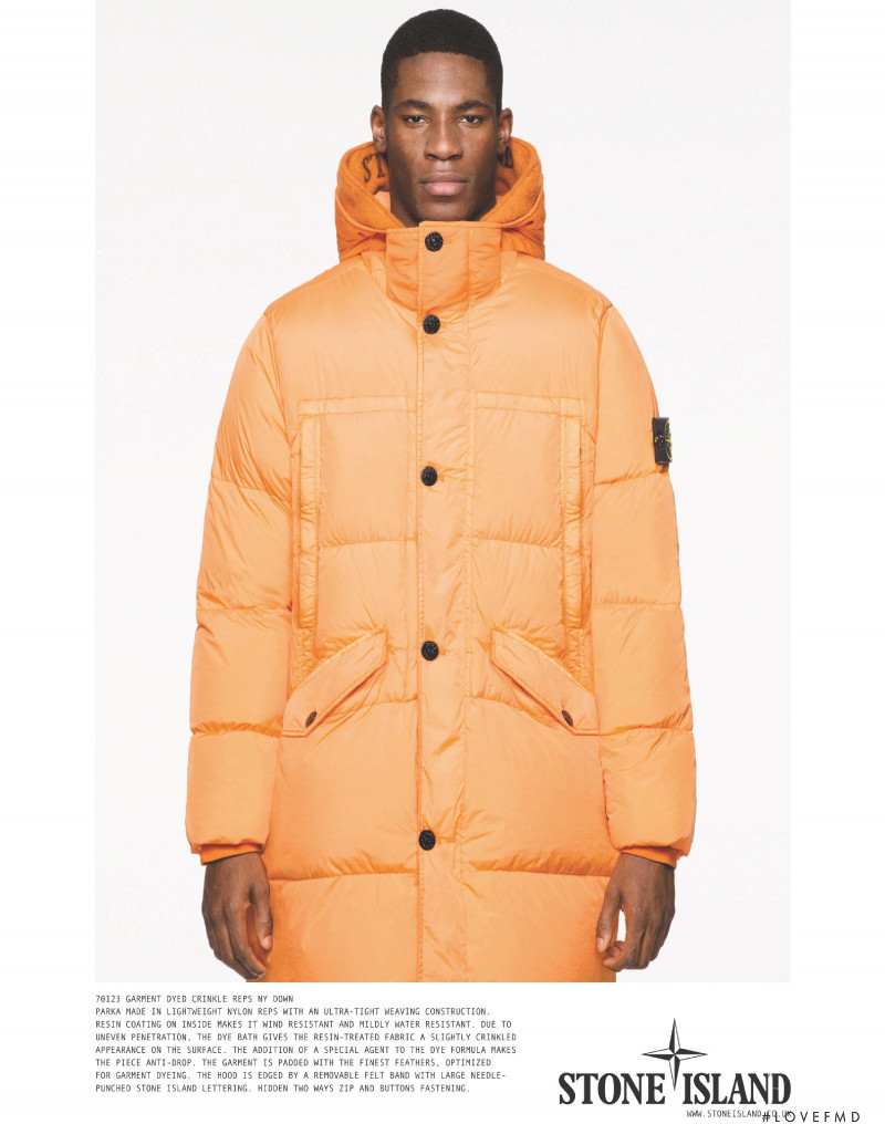 Stone Island advertisement for Autumn/Winter 2020