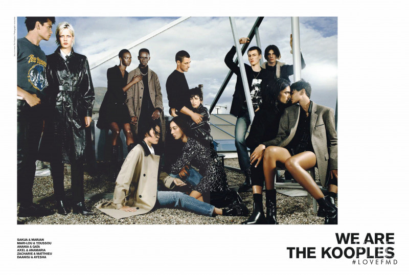 The Kooples advertisement for Autumn/Winter 2020