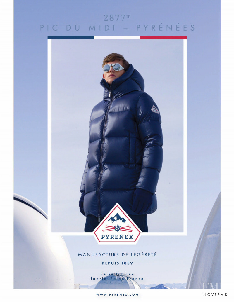 Pyrenex advertisement for Autumn/Winter 2020