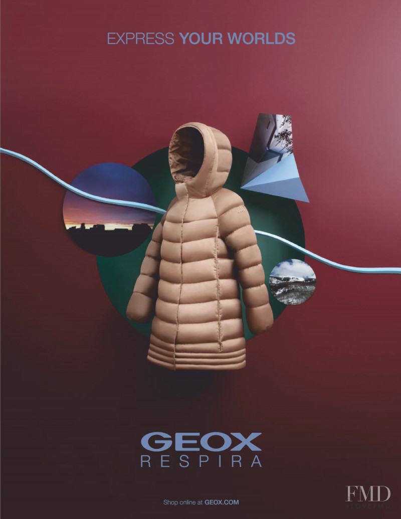 Geox Respira advertisement for Autumn/Winter 2020