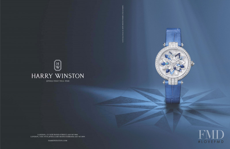 Harry Winston advertisement for Autumn/Winter 2020