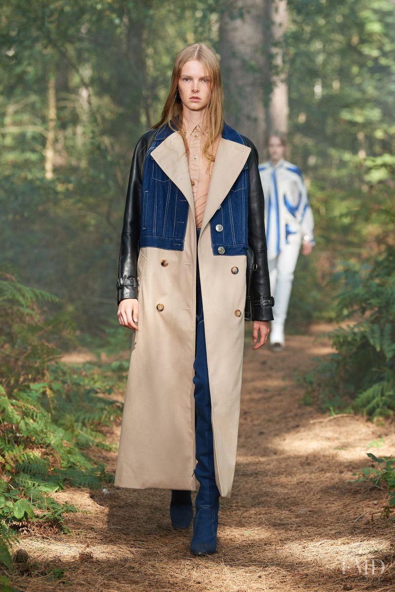 Maxilie Thulfaut featured in  the Burberry fashion show for Spring/Summer 2021