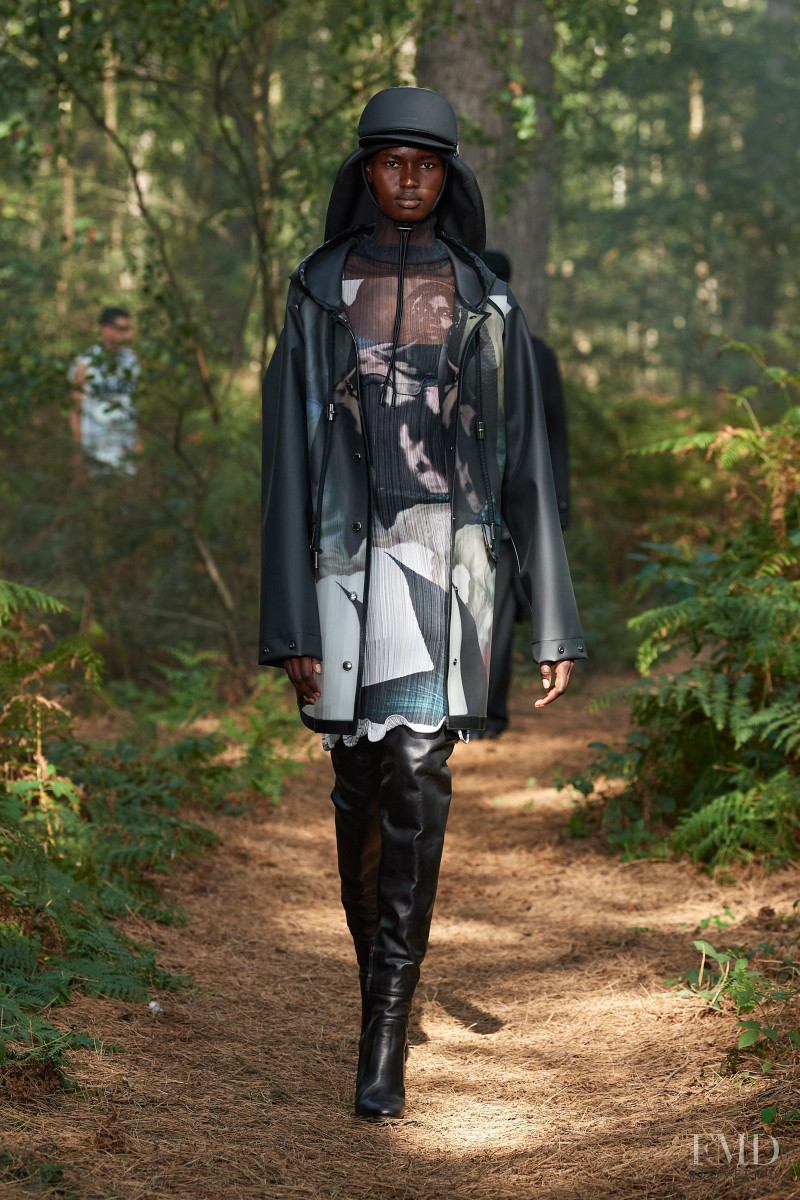 Nyarach Abouch Ayuel Aboja featured in  the Burberry fashion show for Spring/Summer 2021
