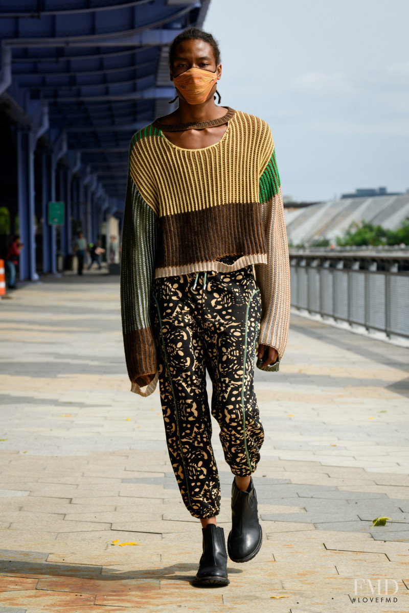 Eckhaus Latta fashion show for Spring/Summer 2021