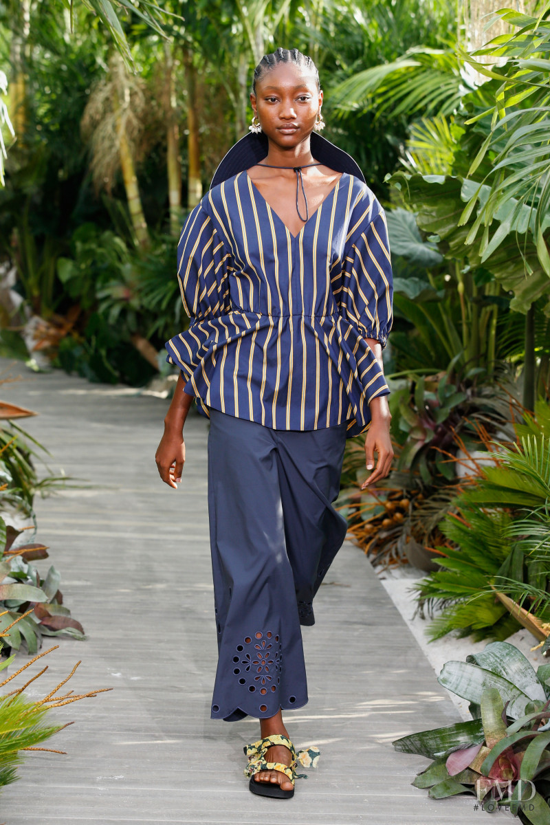 Eniola Abioro featured in  the Jason Wu fashion show for Spring/Summer 2021