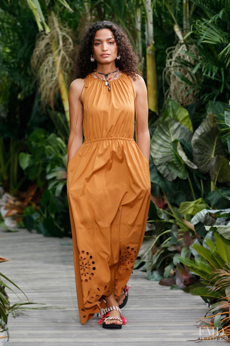 Indya Moore featured in  the Jason Wu fashion show for Spring/Summer 2021