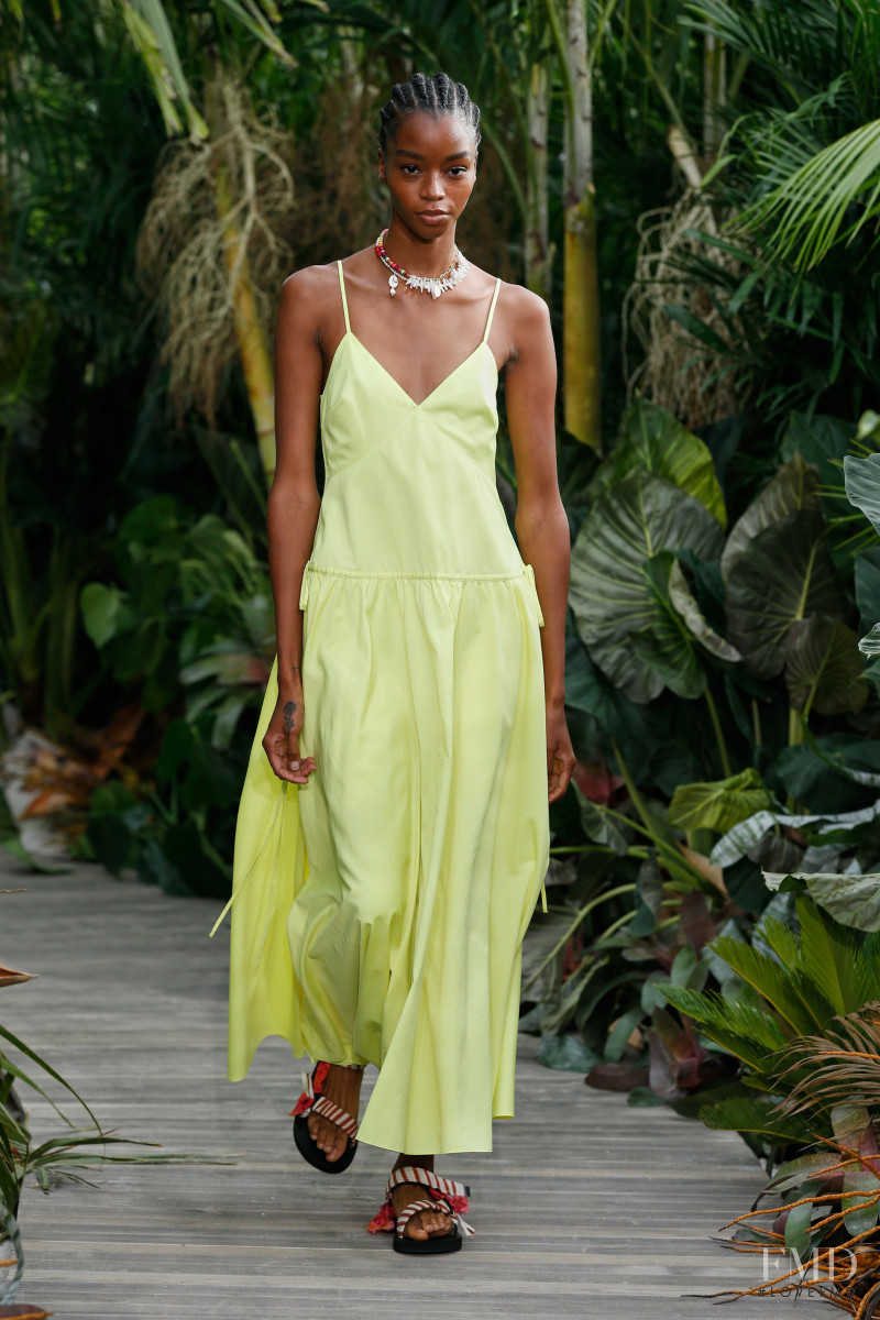 Kyla Ramsey featured in  the Jason Wu fashion show for Spring/Summer 2021