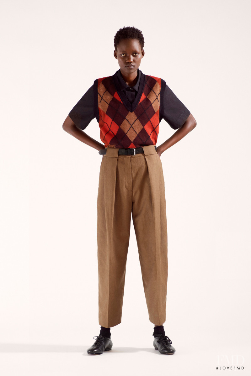 Caren Jepkemei featured in  the Margaret Howell lookbook for Spring/Summer 2021