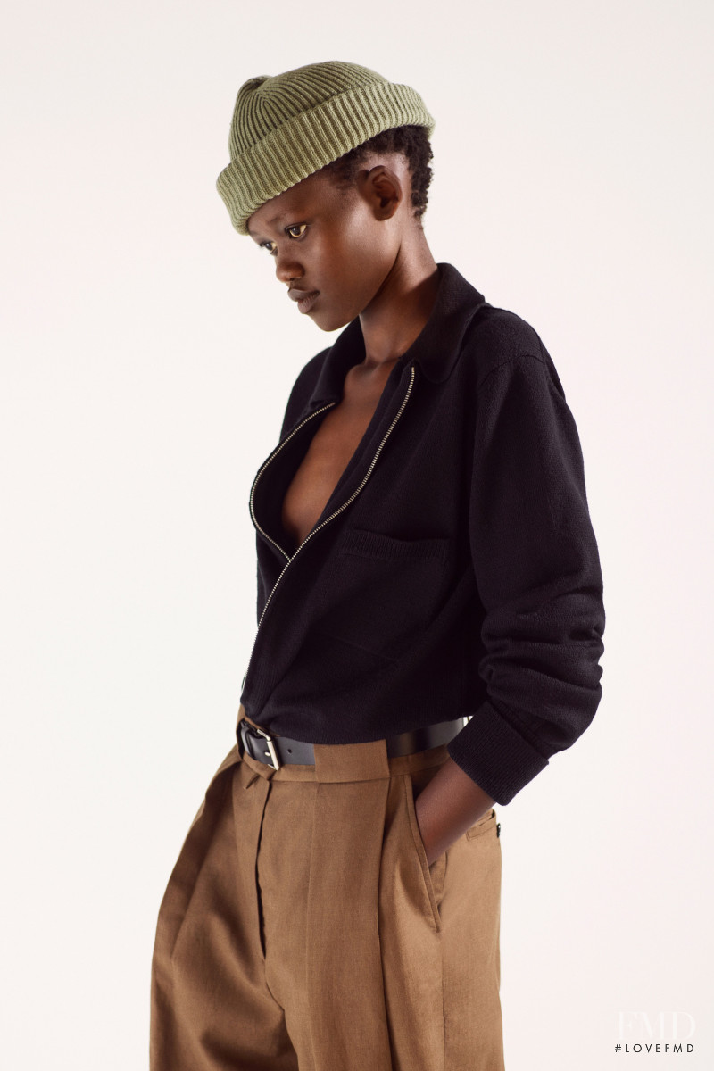 Caren Jepkemei featured in  the Margaret Howell lookbook for Spring/Summer 2021