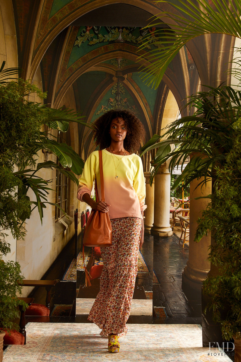 Farhiya Shire featured in  the Nicole Miller lookbook for Spring/Summer 2021