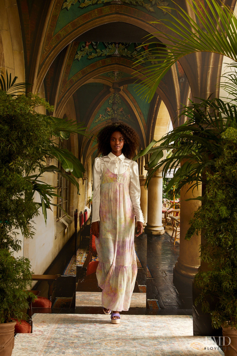 Farhiya Shire featured in  the Nicole Miller lookbook for Spring/Summer 2021