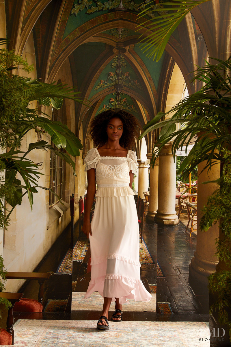 Farhiya Shire featured in  the Nicole Miller lookbook for Spring/Summer 2021