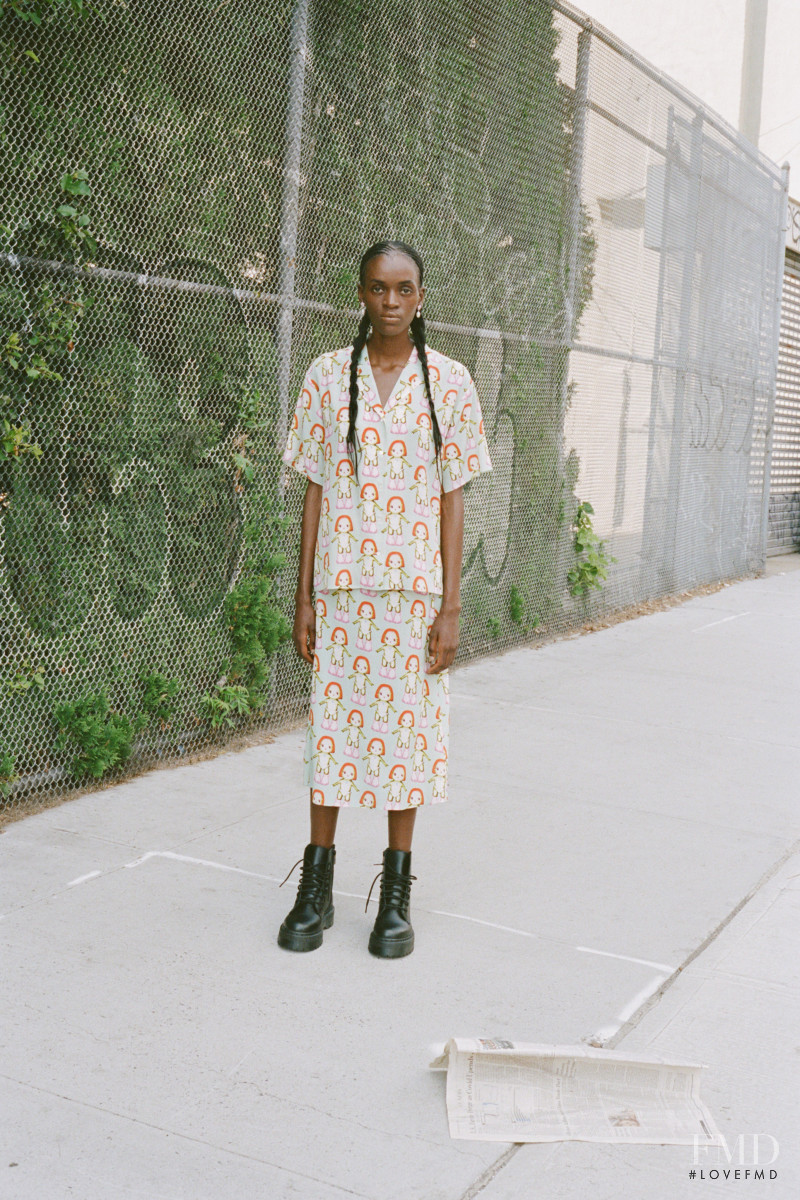 Aketch Joy Winnie featured in  the Sandy Liang lookbook for Spring/Summer 2021