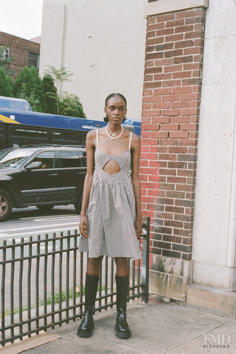 Aketch Joy Winnie featured in  the Sandy Liang lookbook for Spring/Summer 2021