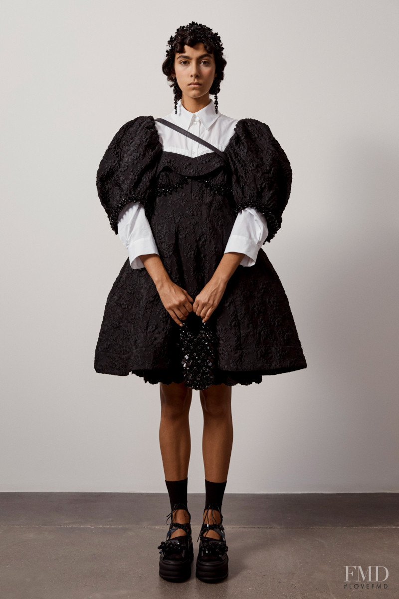 Arantza Goett featured in  the Simone Rocha lookbook for Spring/Summer 2021