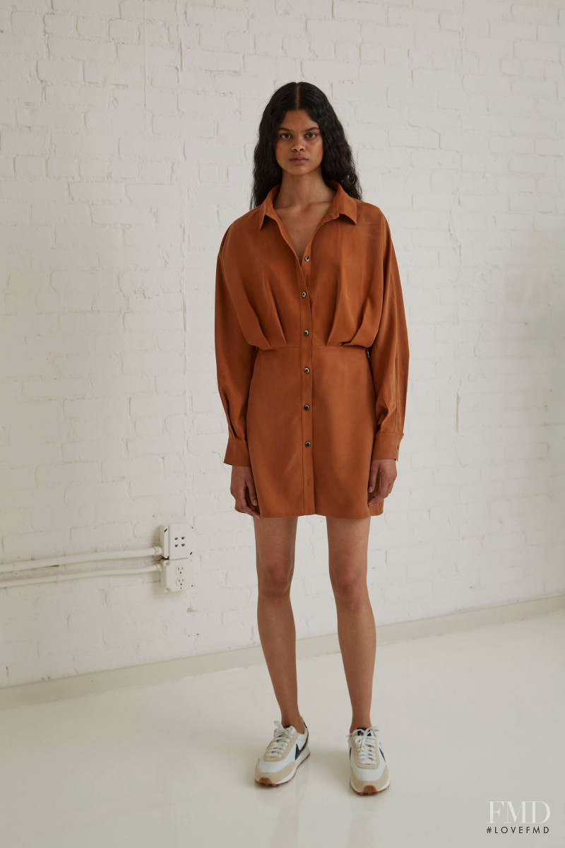 Dahely Nunez featured in  the Thakoon lookbook for Spring/Summer 2021