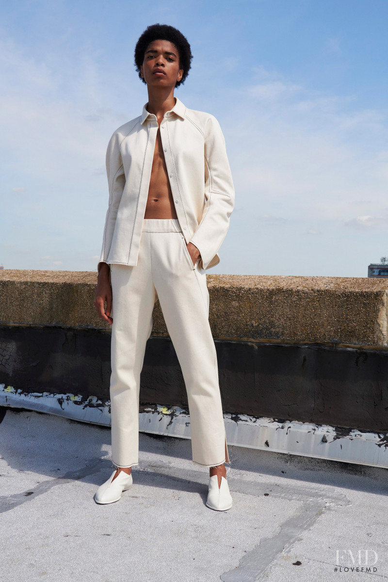 Raven Wallace featured in  the Zero + Maria Cornejo lookbook for Spring/Summer 2021