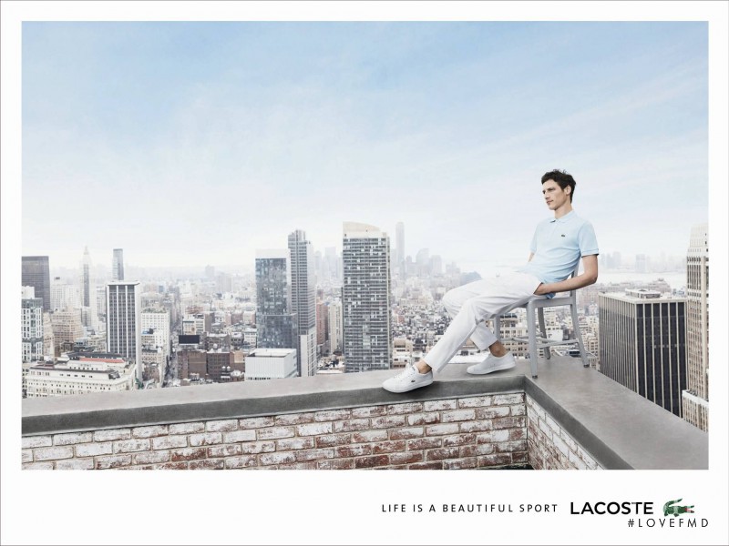 Lacoste advertisement for Spring/Summer 2014