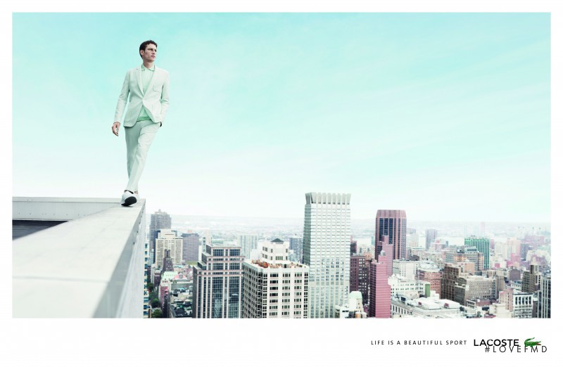 Lacoste advertisement for Spring/Summer 2014
