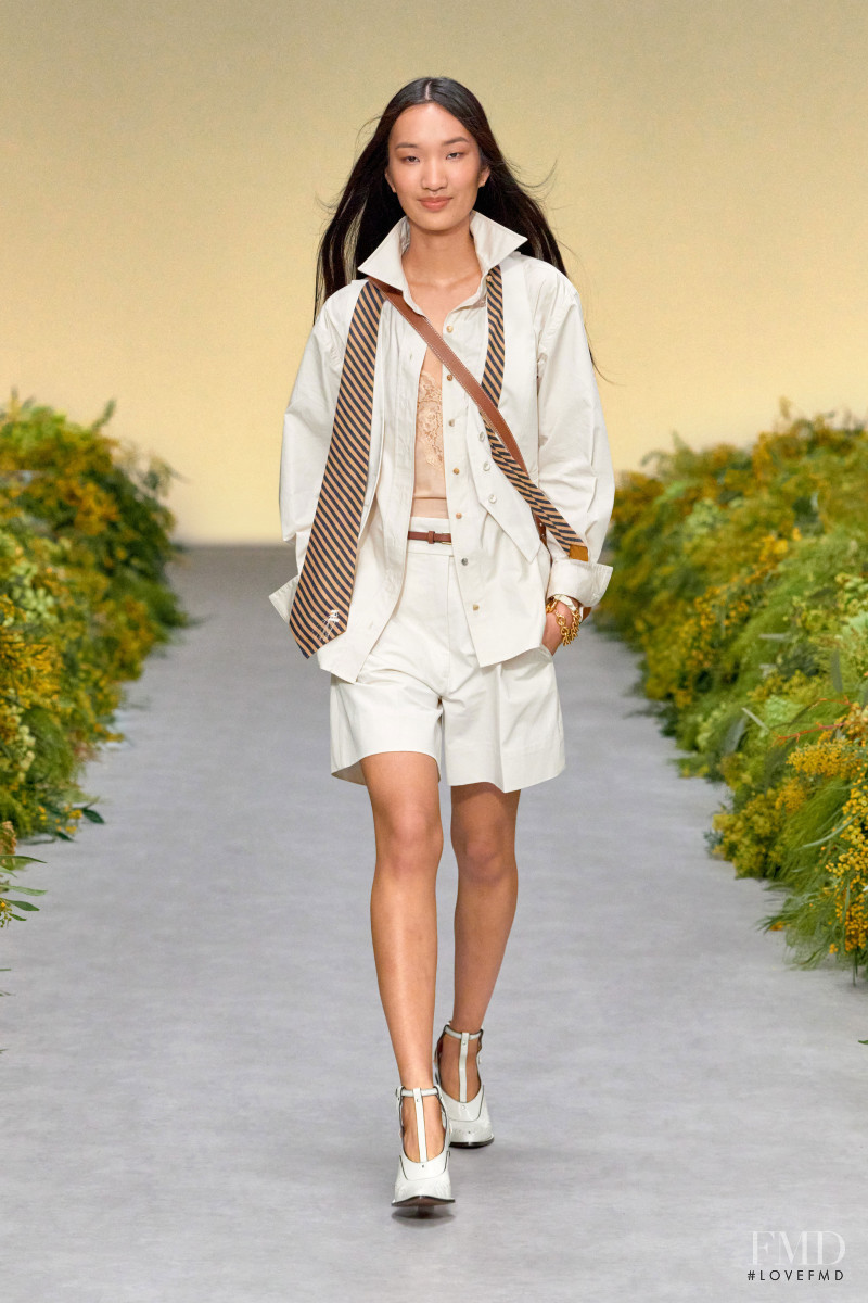 Jade Hsu featured in  the Zimmermann fashion show for Spring/Summer 2021
