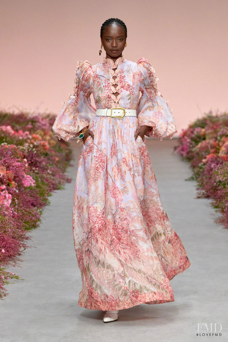 Agi Akur featured in  the Zimmermann fashion show for Spring/Summer 2021