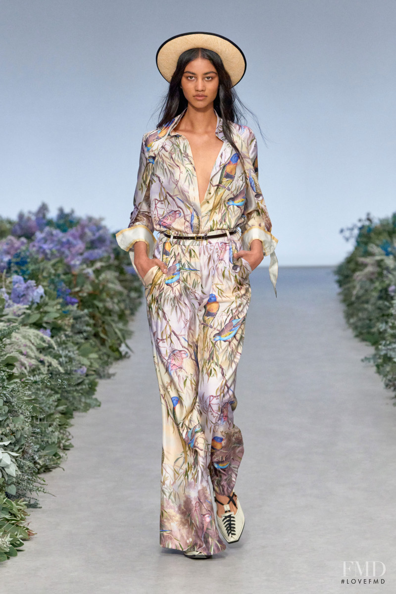 Varsha Kumar featured in  the Zimmermann fashion show for Spring/Summer 2021