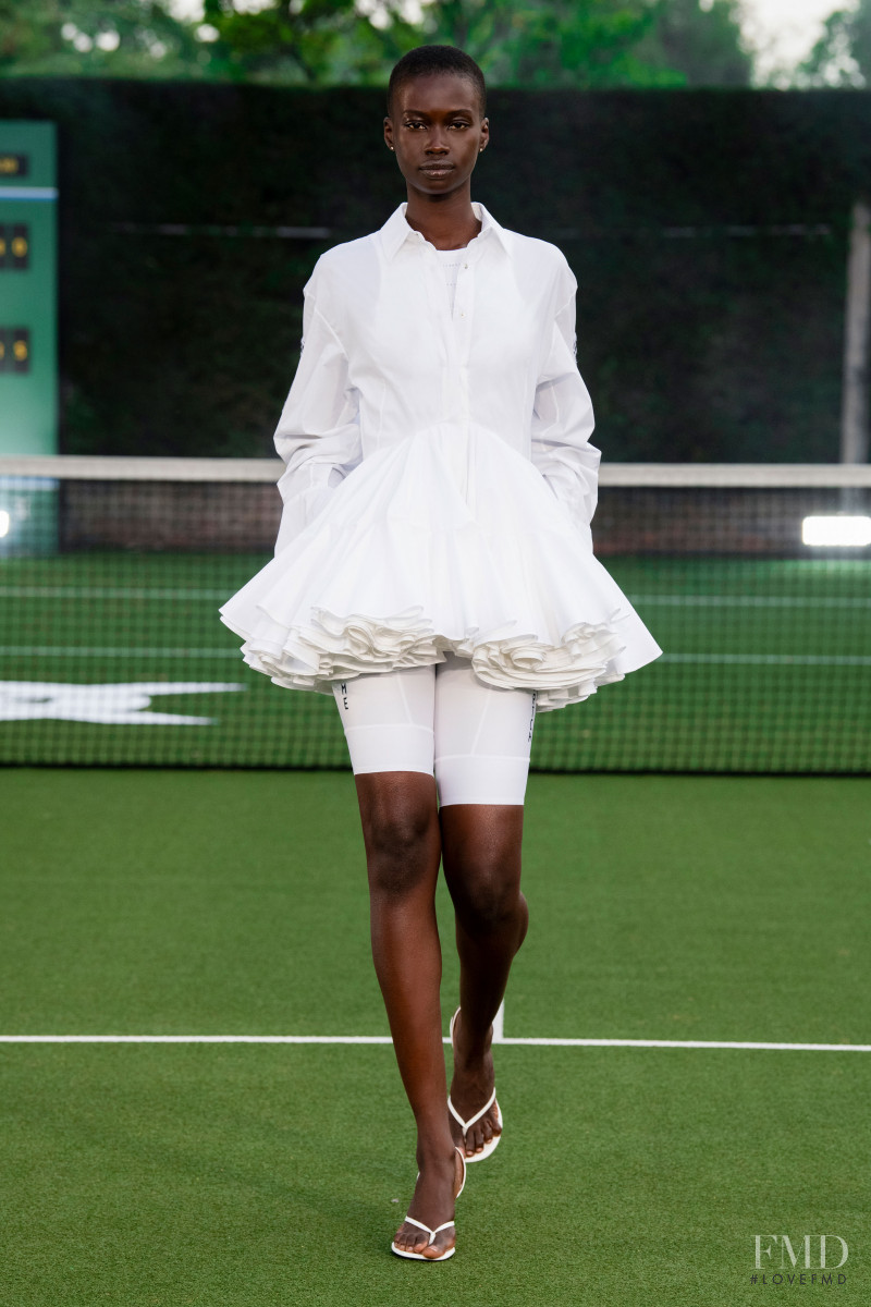 Fatou Jobe featured in  the David Koma fashion show for Spring/Summer 2021
