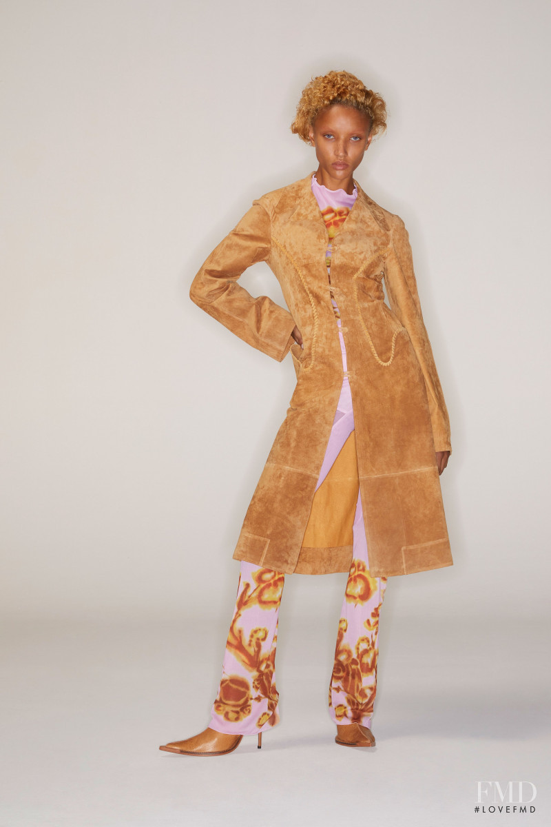 Georgia Palmer featured in  the Charlotte Knowles lookbook for Spring/Summer 2021