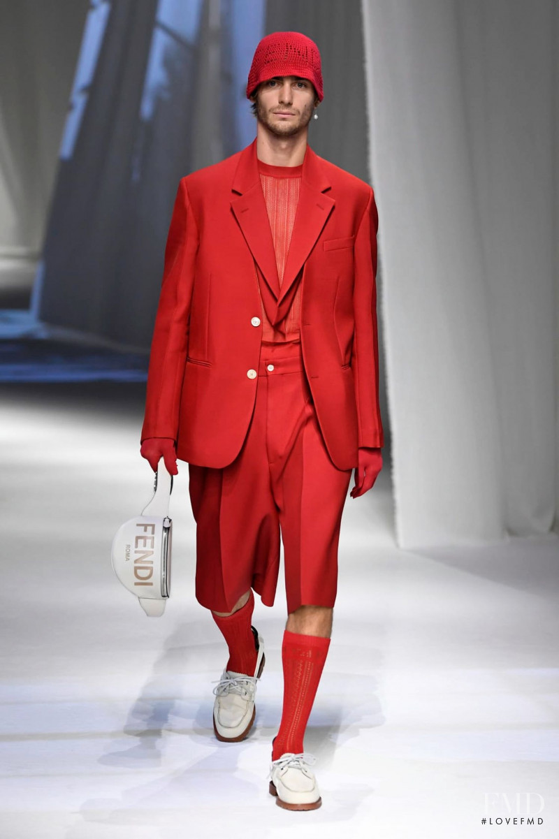 Ben Allen featured in  the Fendi fashion show for Spring/Summer 2021