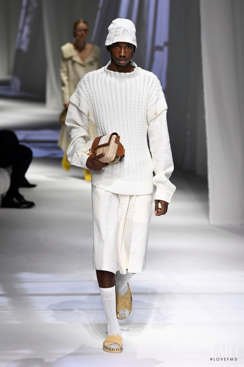 Benoit Michel featured in  the Fendi fashion show for Spring/Summer 2021