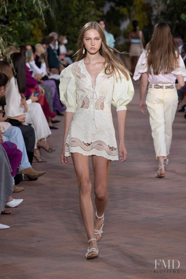 Valeria Buldini featured in  the Alberta Ferretti fashion show for Spring/Summer 2021