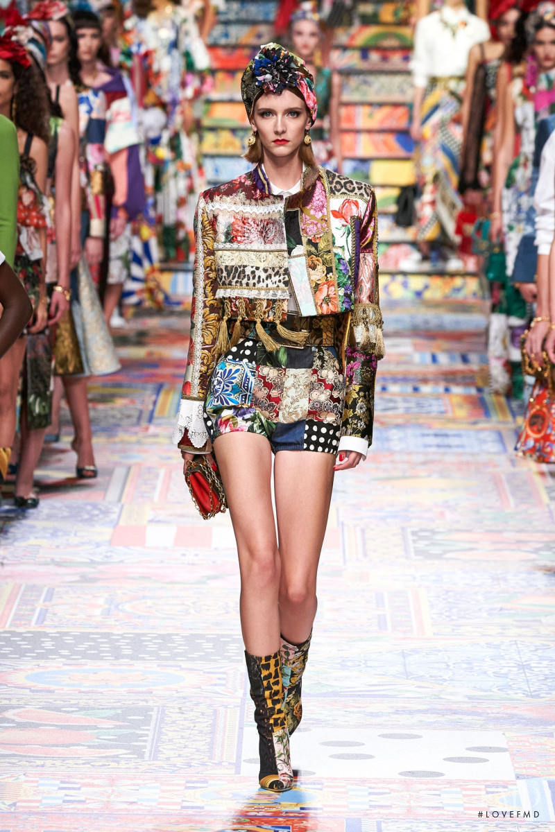 Dolce & Gabbana fashion show for Spring/Summer 2021