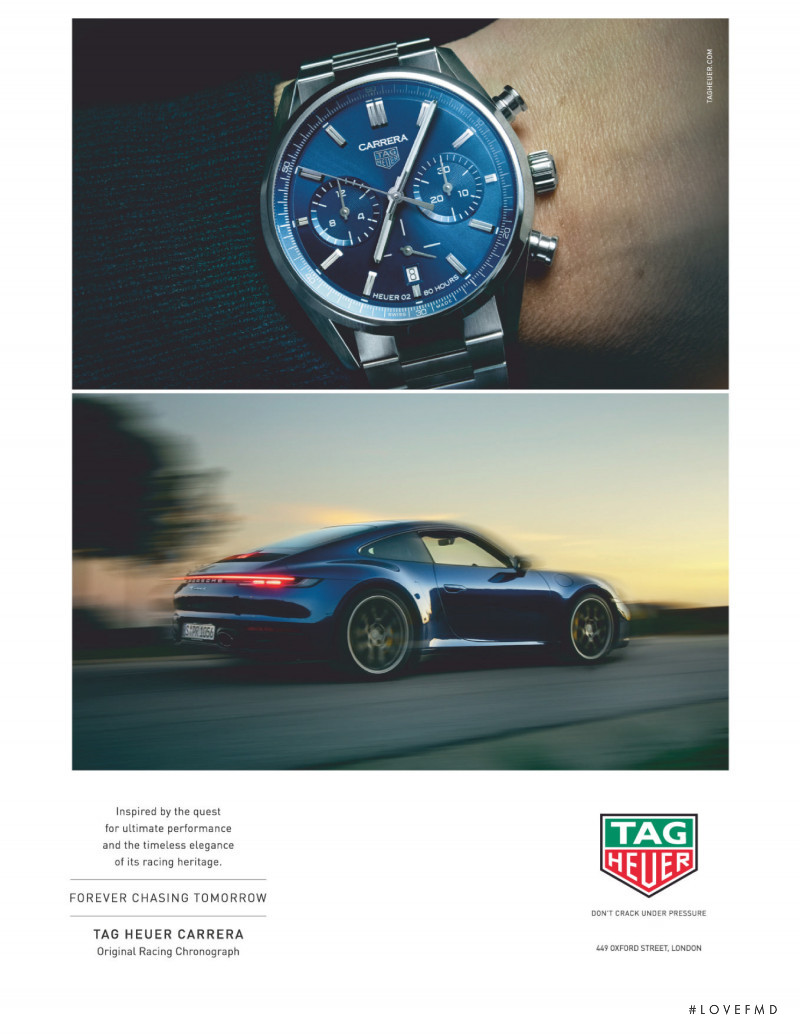 Tag Heuer advertisement for Autumn/Winter 2020