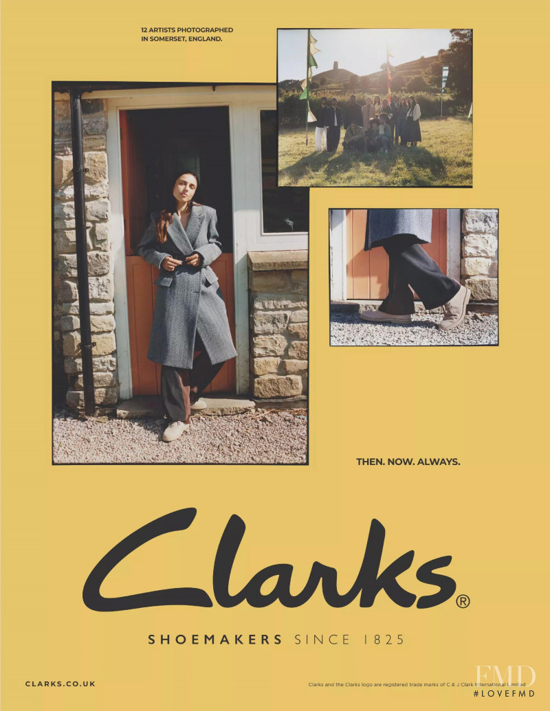Clarks advertisement for Autumn/Winter 2020