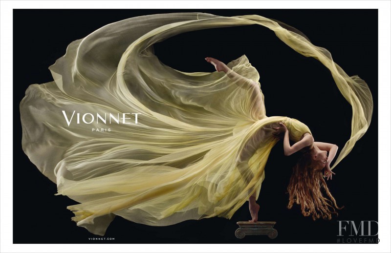 Natalia Siodmiak featured in  the Vionnet advertisement for Spring/Summer 2014